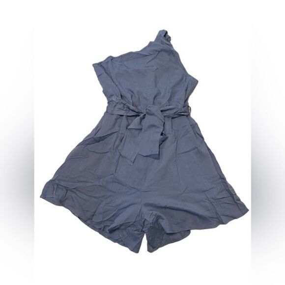 NEW ZESICA romper one shoulder shorts - Picture 1 of 5